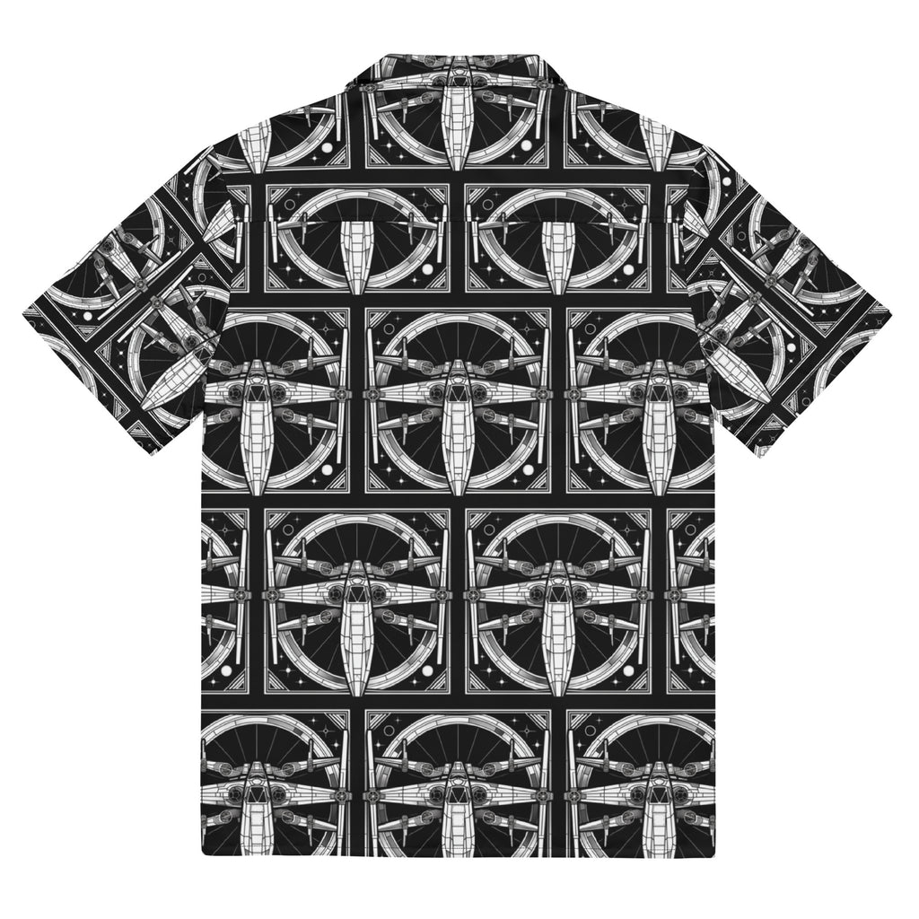 Starship Button - Up Shirt | Sci - Fi Space Shirt - Caster Coast