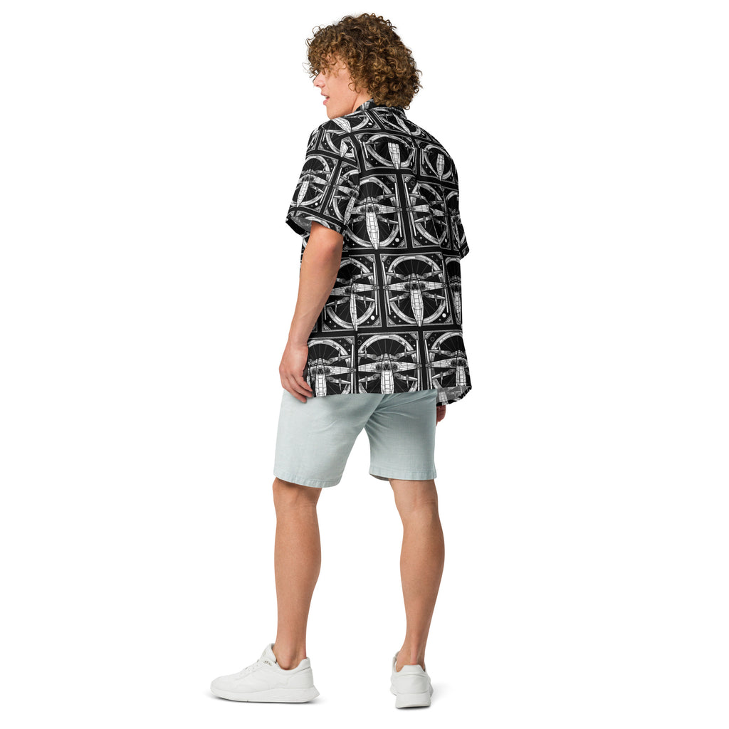 Starship Button - Up Shirt | Sci - Fi Space Shirt - Caster Coast