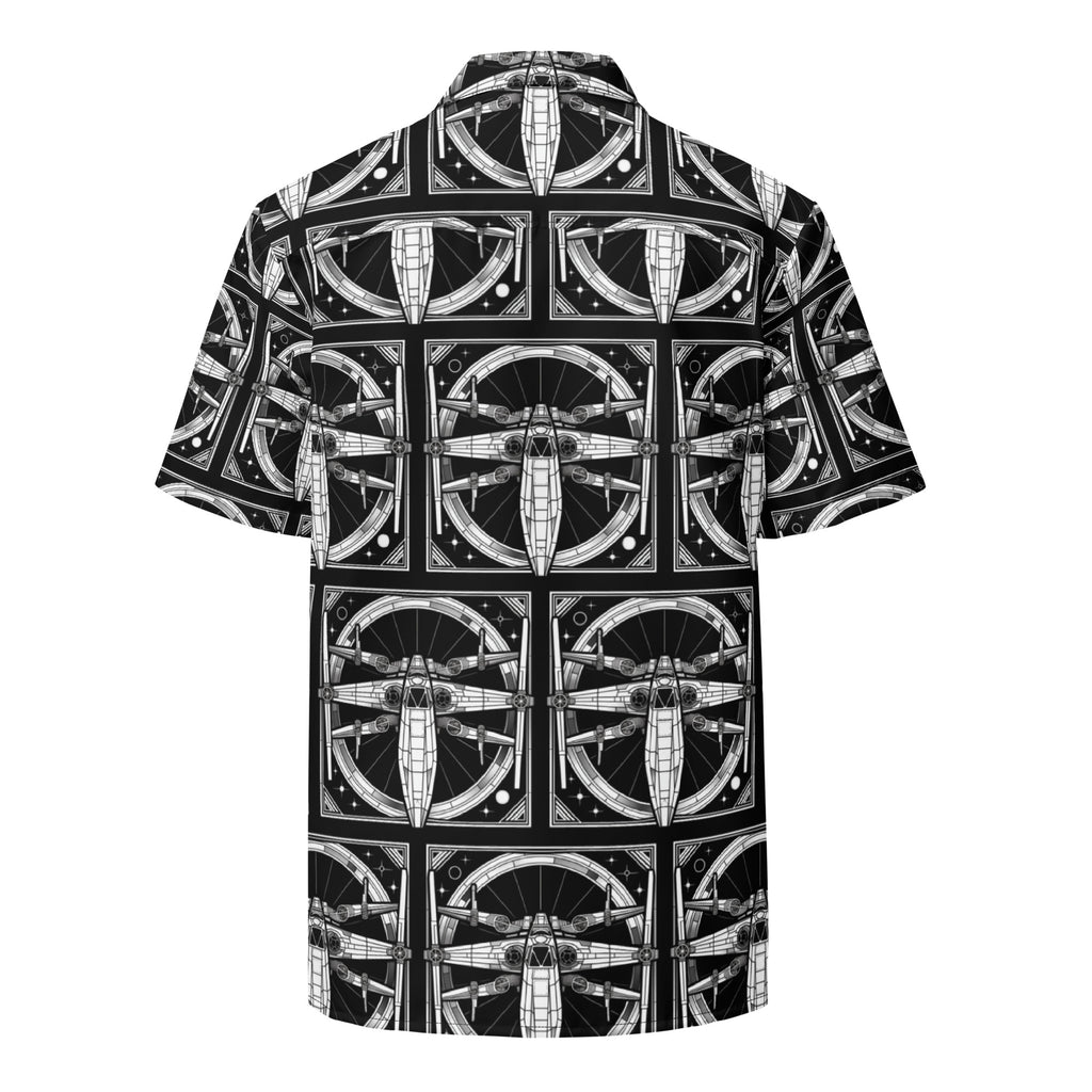 Starship Button - Up Shirt | Sci - Fi Space Shirt - Caster Coast