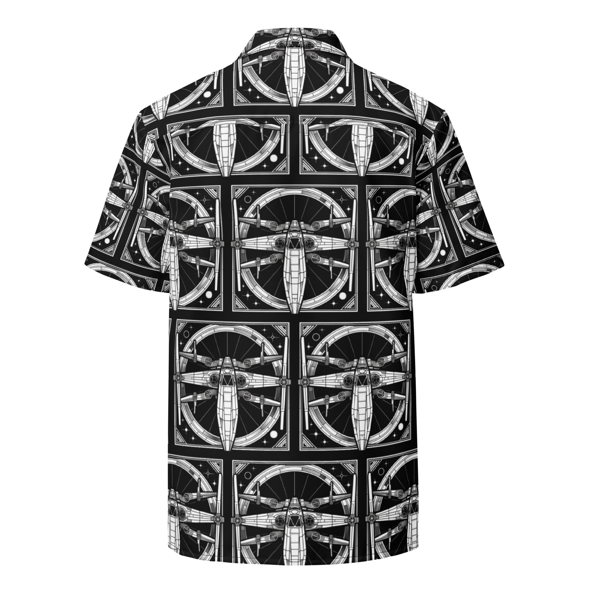 Starship Button - Up Shirt | Sci - Fi Space Shirt - Caster Coast