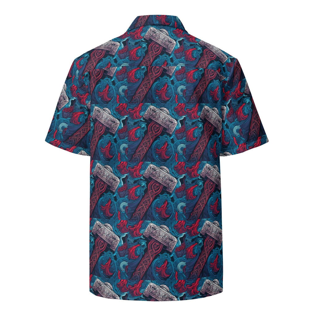 Hammer Time Button - Up Shirt | Retro Hip Hop Shirt - Caster Coast