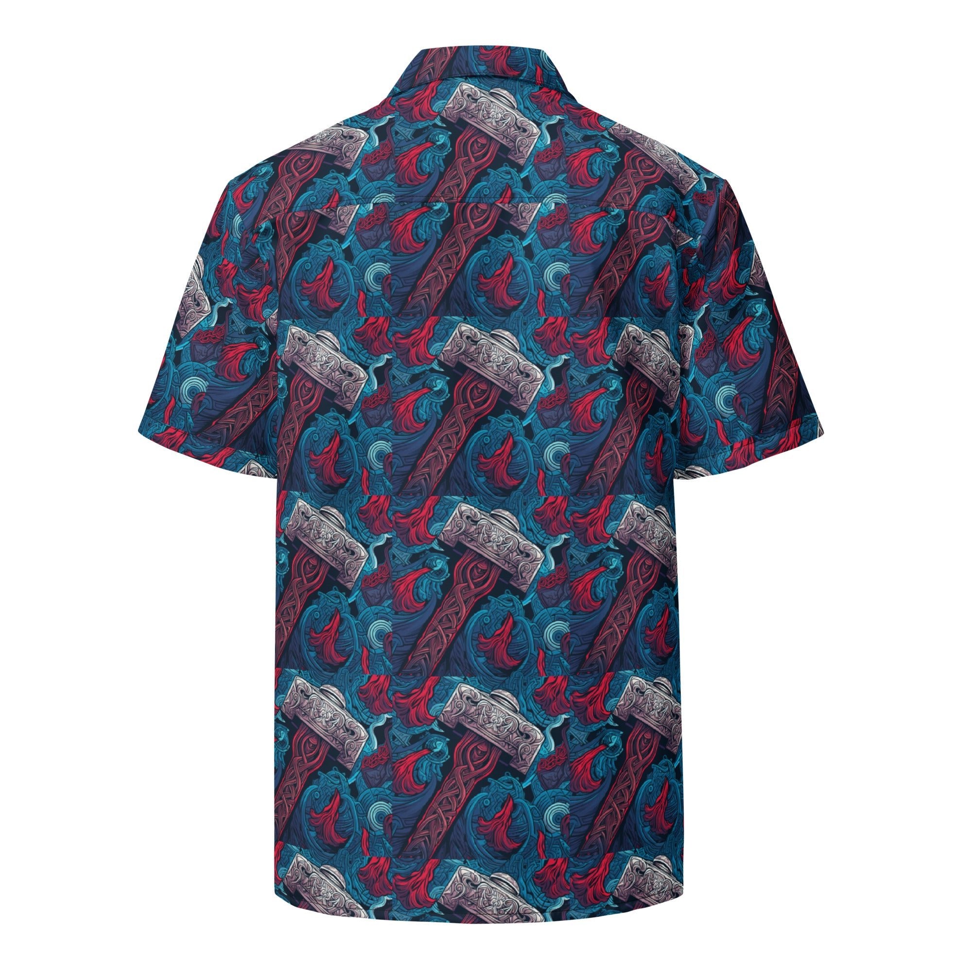 Hammer Time Button - Up Shirt | Retro Hip Hop Shirt - Caster Coast