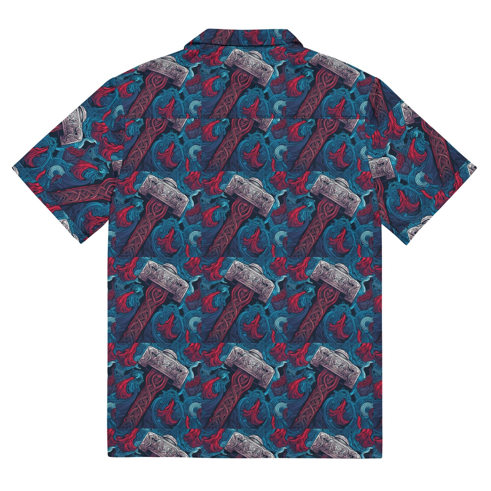 Hammer Time Button - Up Shirt | Retro Hip Hop Shirt - Caster Coast