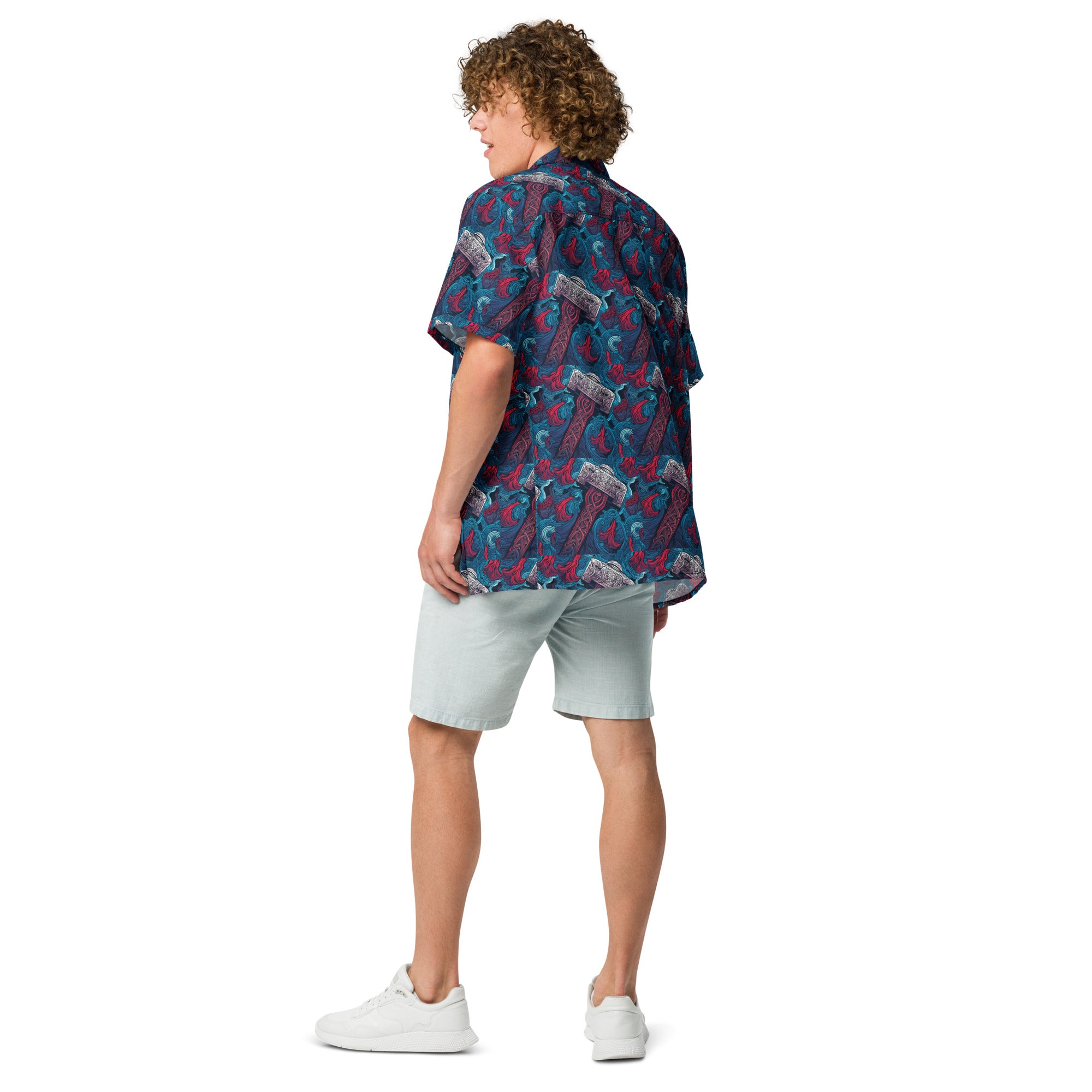 Hammer Time Button - Up Shirt | Retro Hip Hop Shirt - Caster Coast
