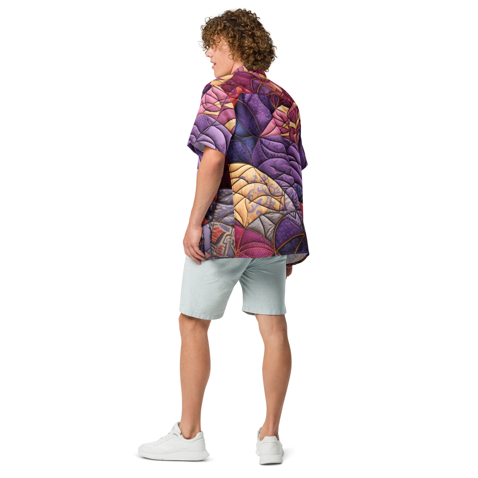 Grandma's Quilted Button - Up Shirt | Cozy Quilt Pattern Shirt - Caster Coast