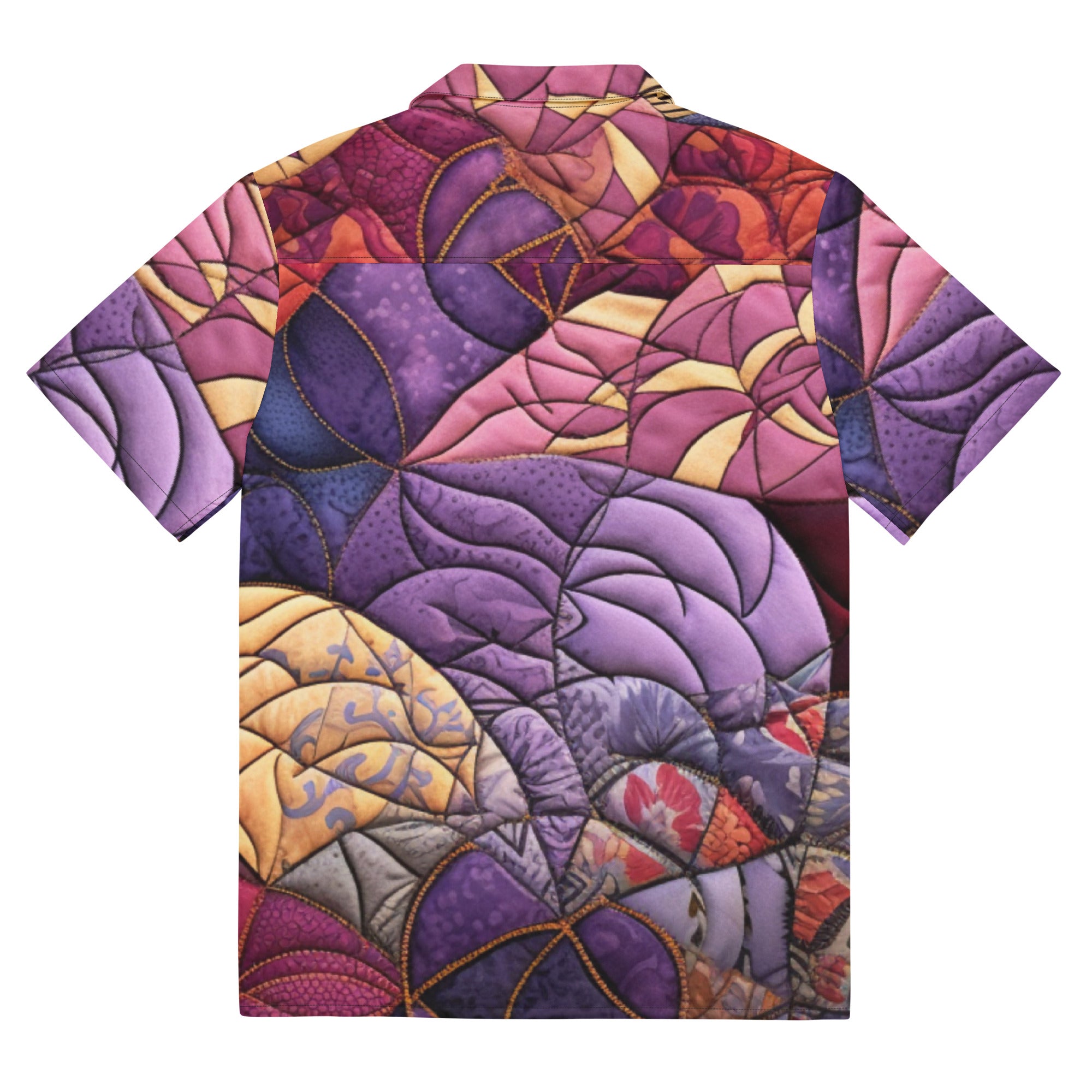 Grandma's Quilted Button - Up Shirt | Cozy Quilt Pattern Shirt - Caster Coast