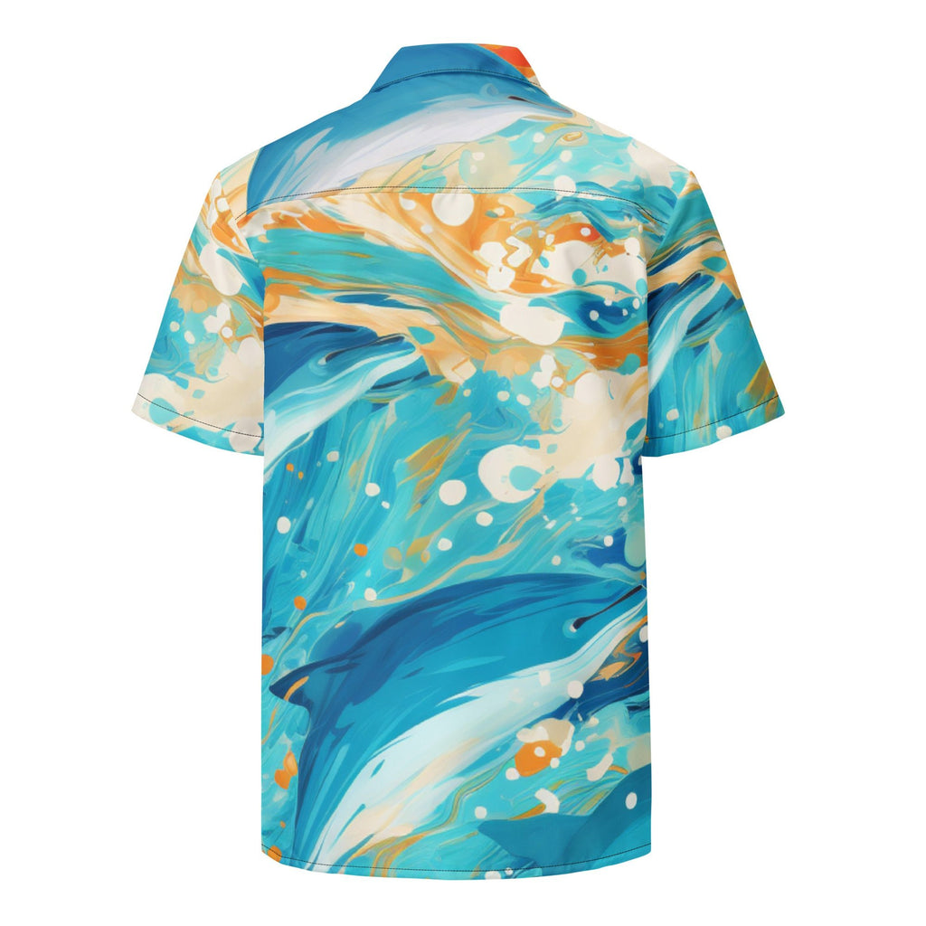 Miami Fan Button - Up Shirt | Football Shirt - Caster Coast