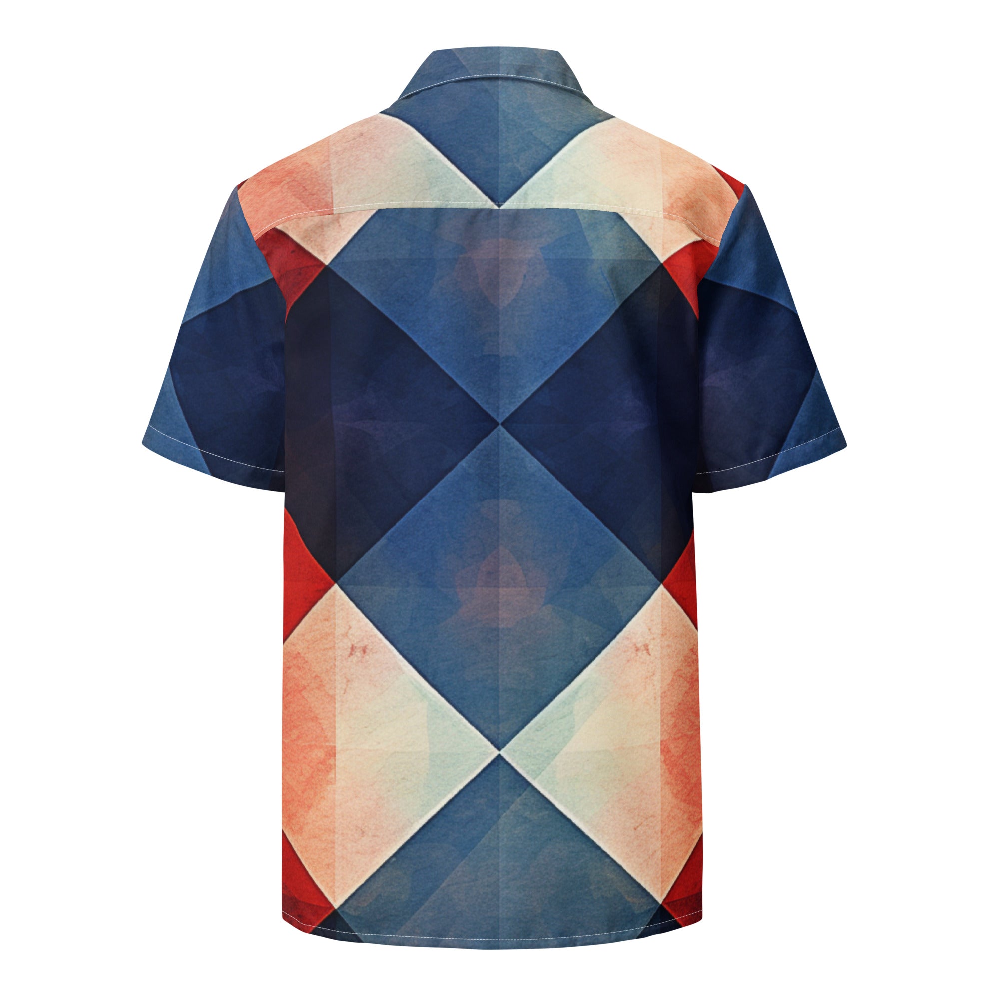 Mr. Argyle Button - Up Shirt | Classic Pattern Shirt - Caster Coast