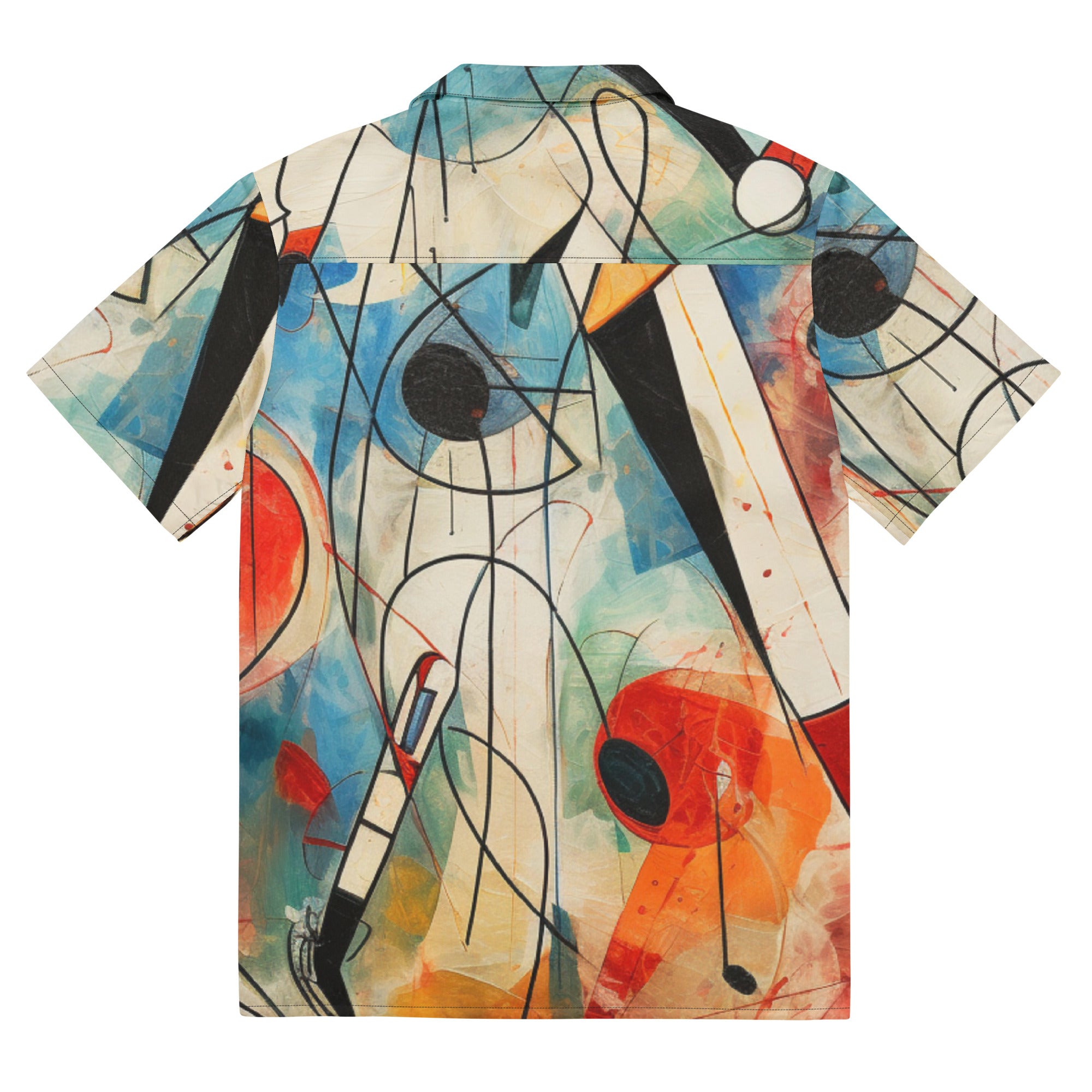 Play Ball Button-Up Shirt | AI Art Baseball Shirt