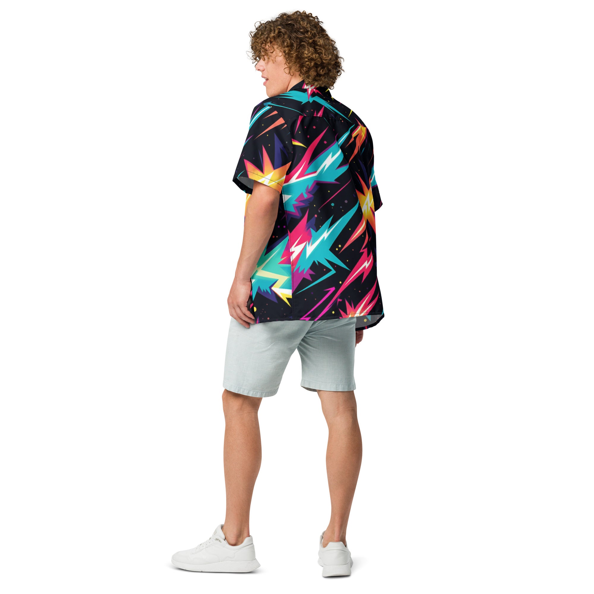 Birth of a Star Button - Up Shirt | Space Nebula Shirt - Caster Coast