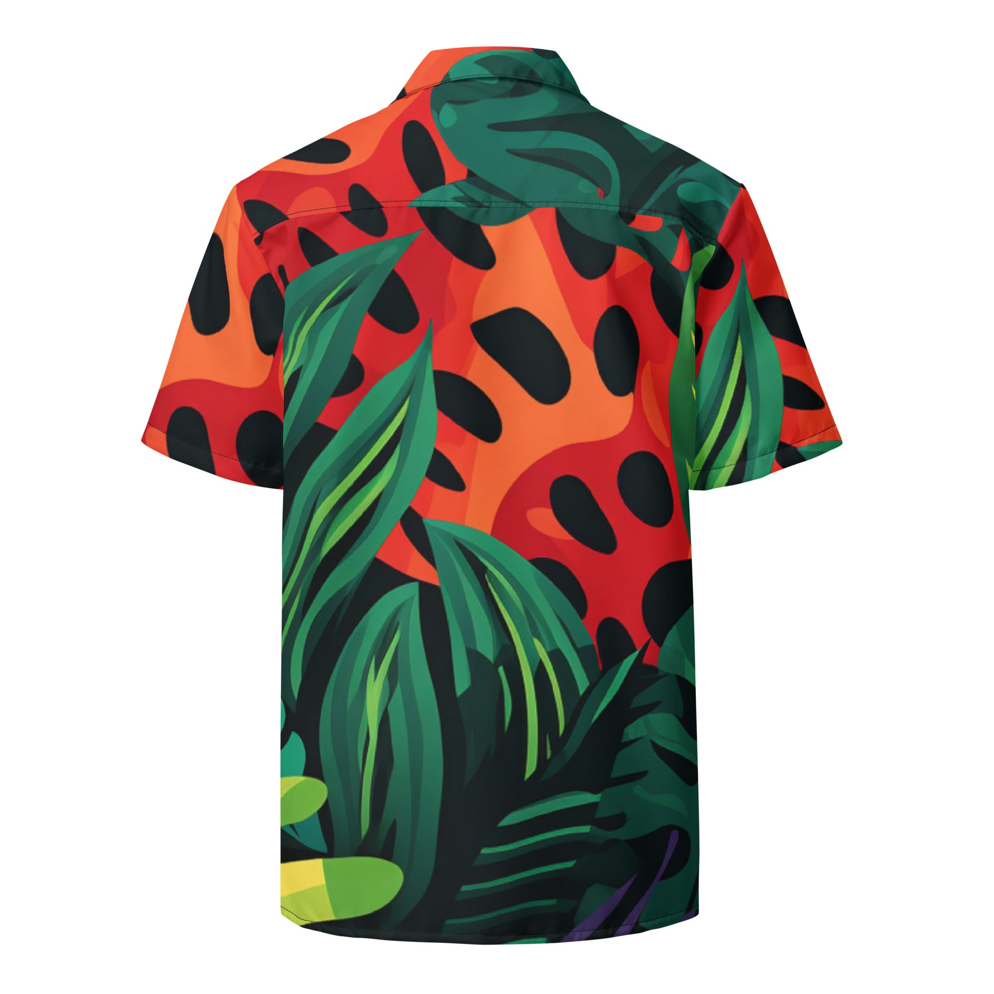 Jungle Fun Button - Up Shirt | Tropical Adventure Shirt - Caster Coast