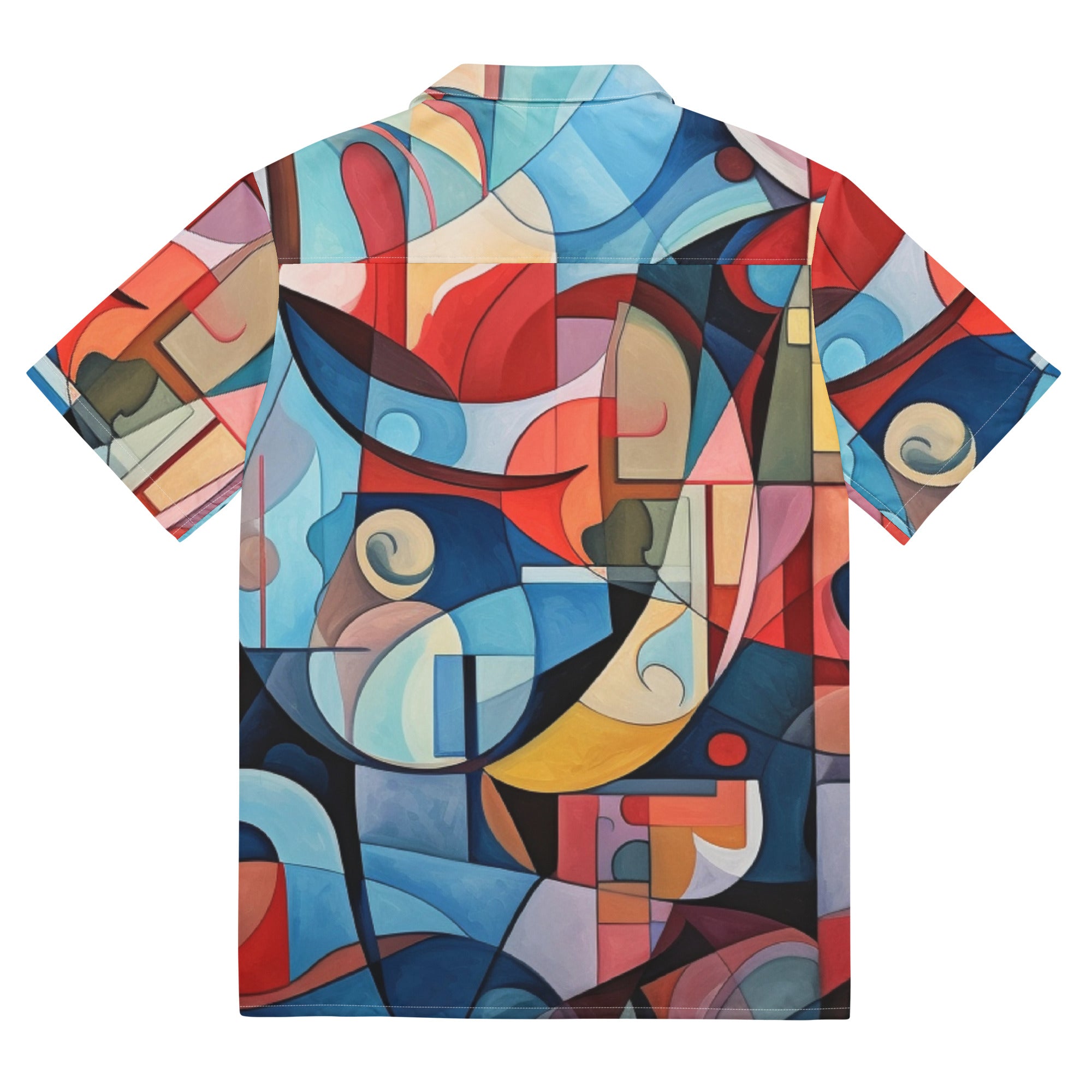 Abstract Art Unisex button shirt - Caster Coast