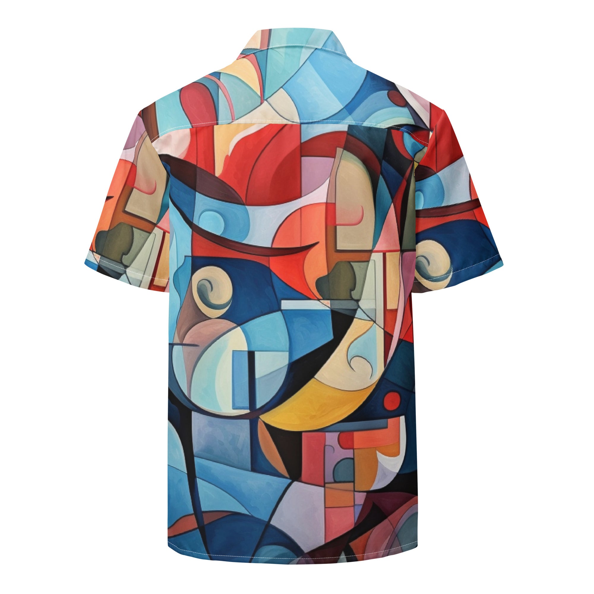 Abstract Art Unisex button shirt - Caster Coast