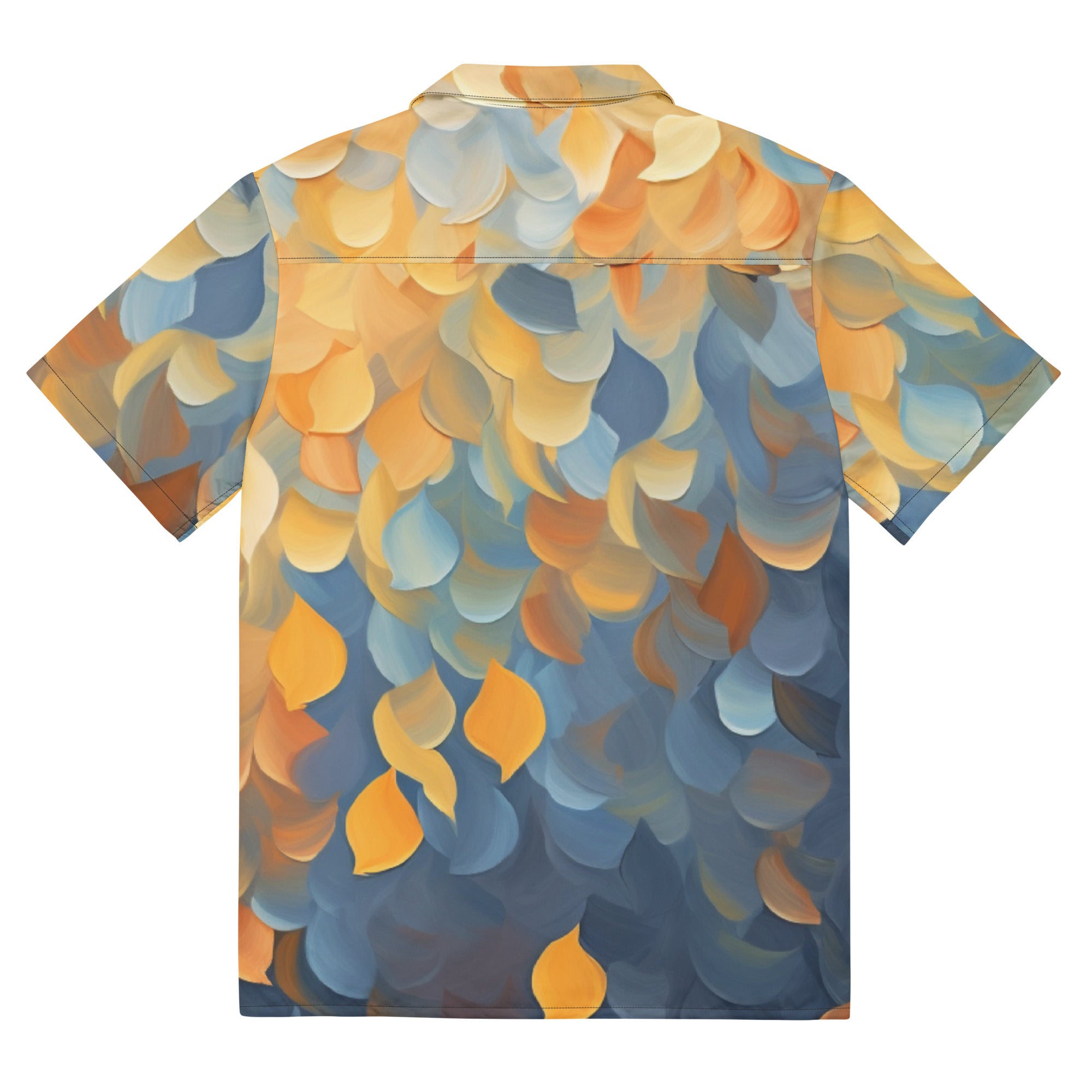 Leaving Fall Button - Up Shirt | Autumn Nature Shirt - Caster Coast