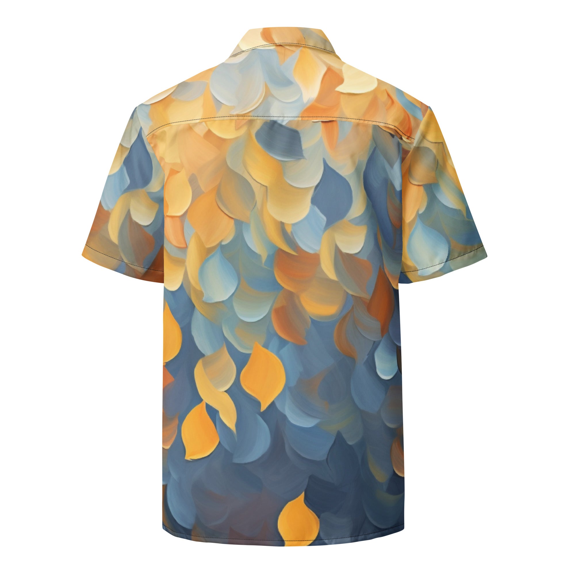 Leaving Fall Button - Up Shirt | Autumn Nature Shirt - Caster Coast