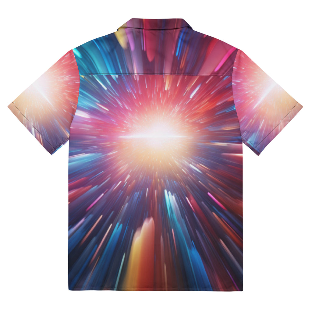 Across the Galaxy Button - Up Shirt | Space Sci - Fi Shirt - Caster Coast