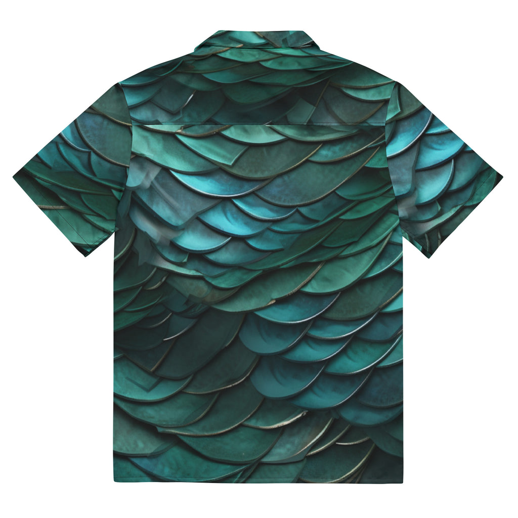 Dragonscale Armor Unisex button shirt - Caster Coast