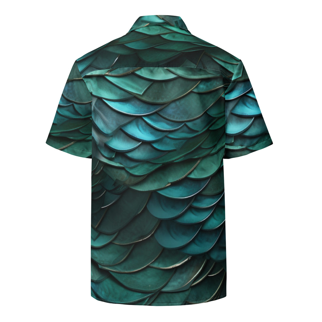 Dragonscale Armor Unisex button shirt - Caster Coast