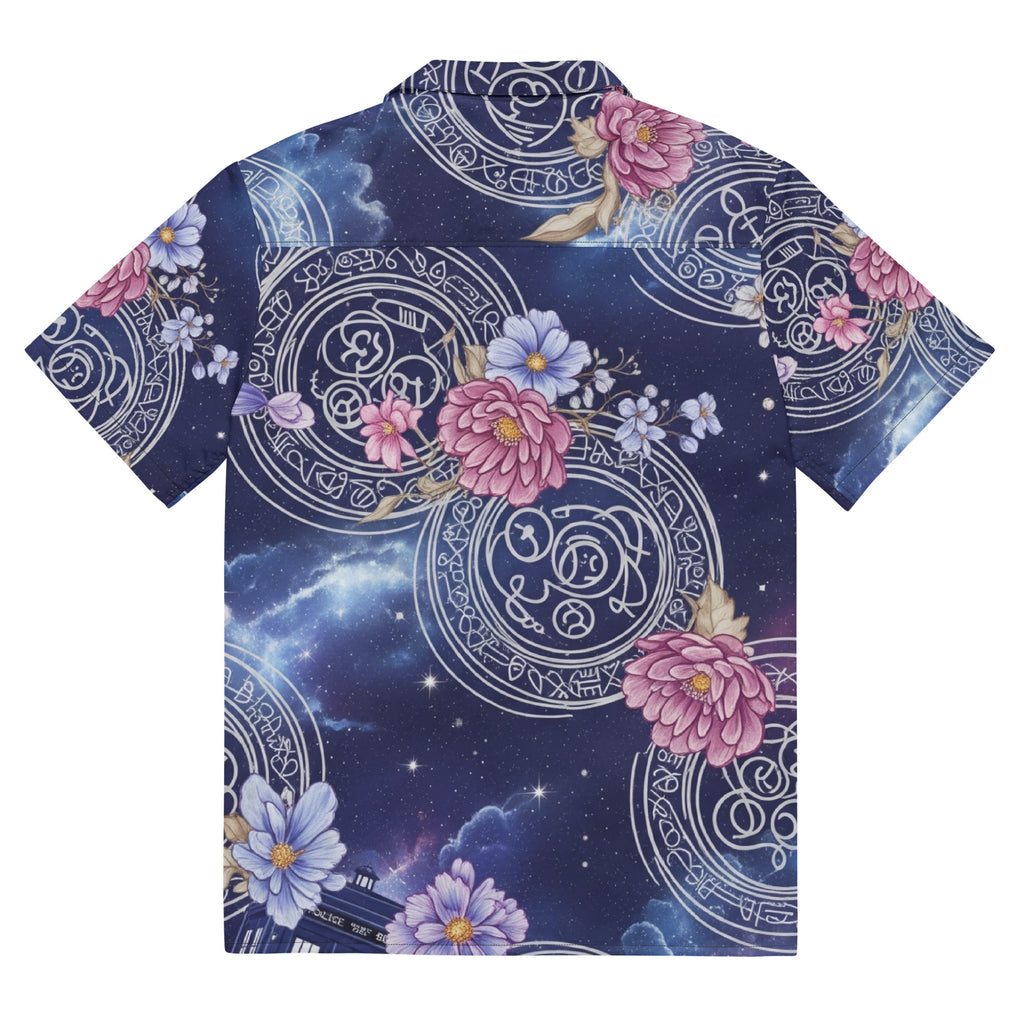Wizard's Spellbook Button - Up Shirt | D&D Arcane Apparel - Caster Coast