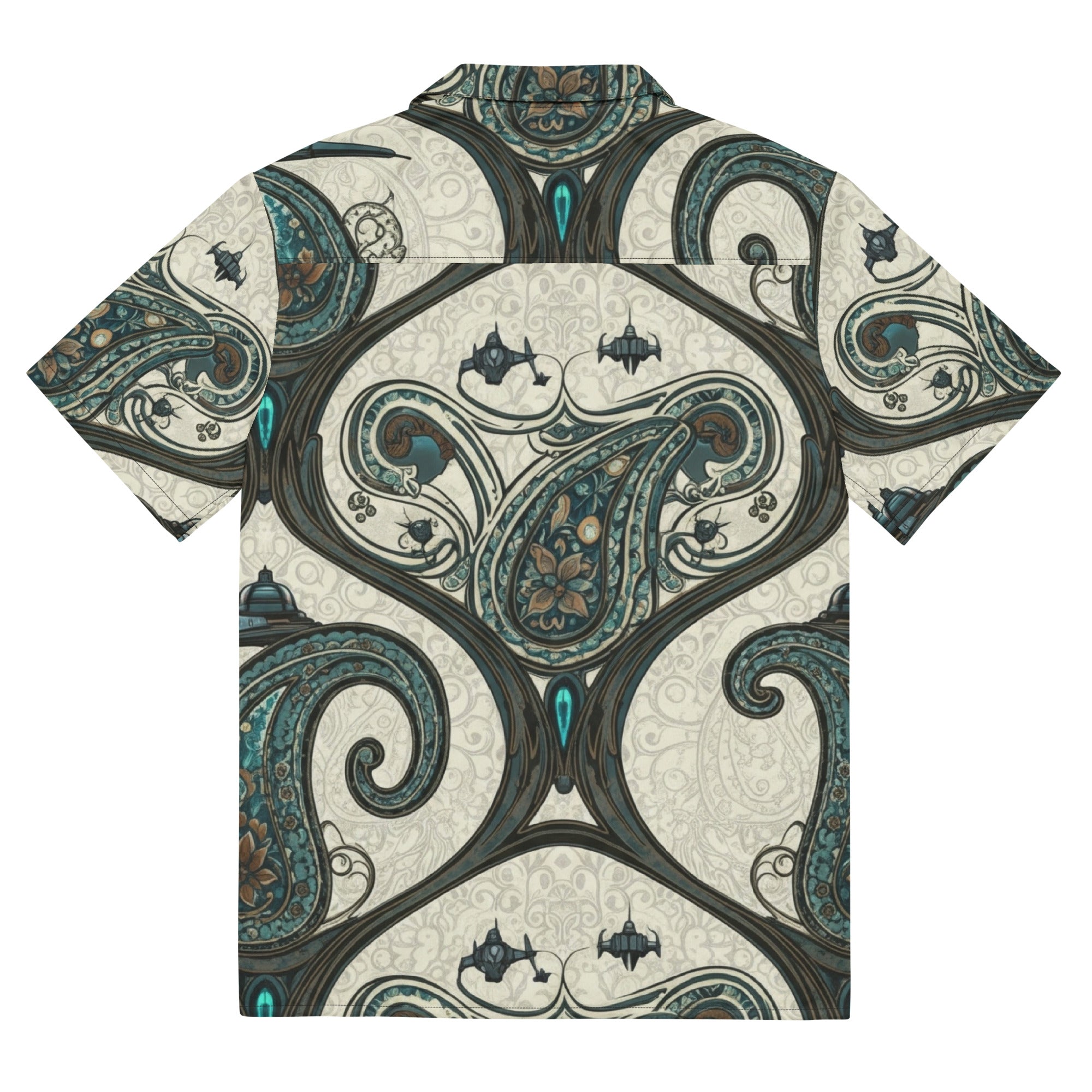 Stealth Starship Button - Up | Subtle Star Wars Shirt for Men - Caster Coast