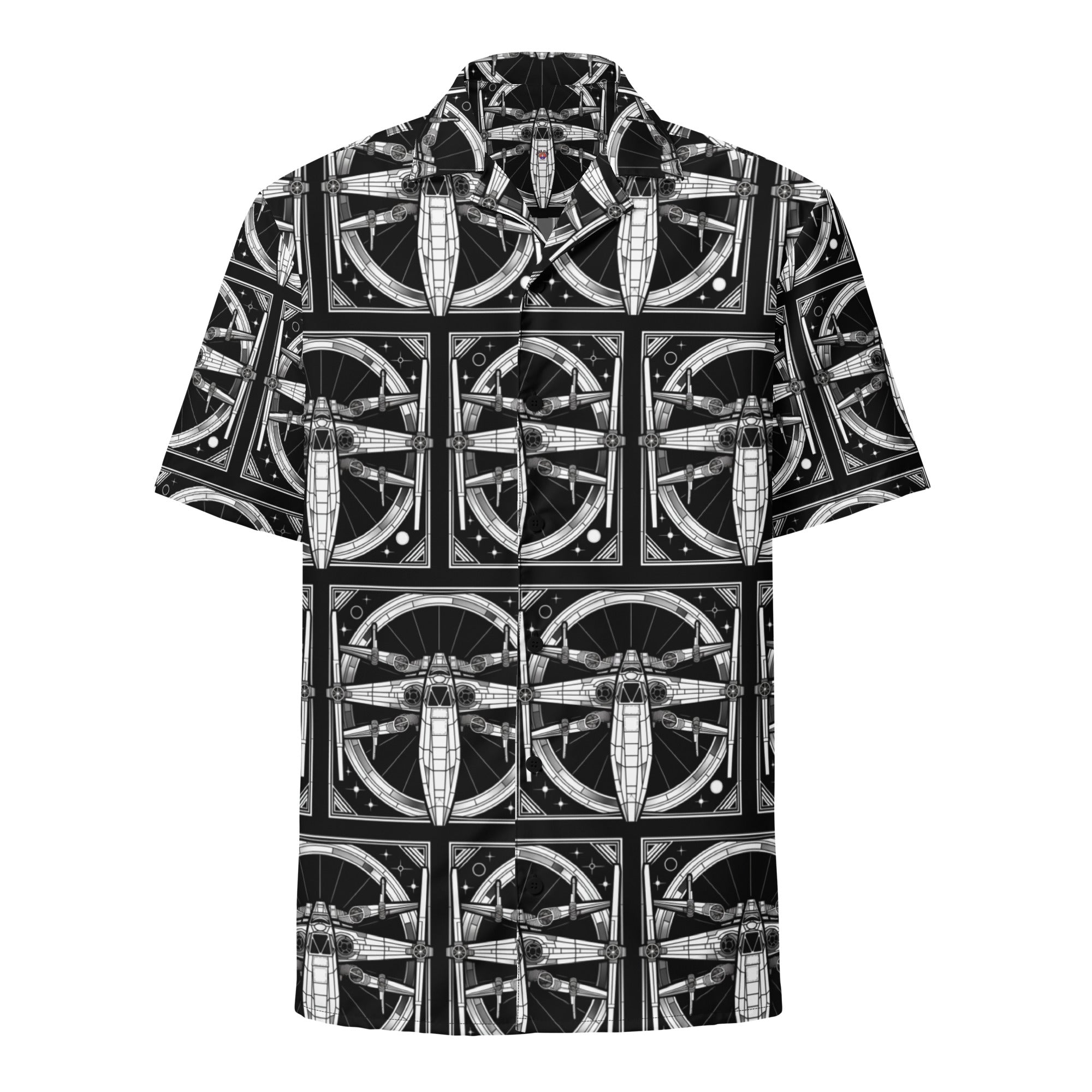 Starship Button - Up Shirt | Sci - Fi Space Shirt - Caster Coast