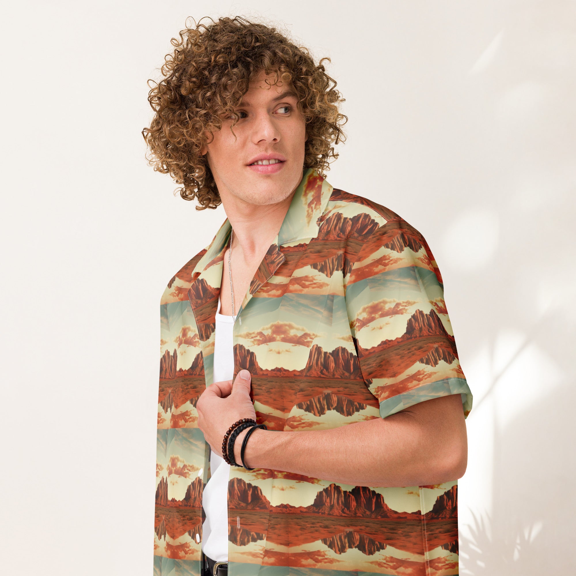 Mr. Arizona Button - Up Shirt | Southwest Desert Shirt - Caster Coast