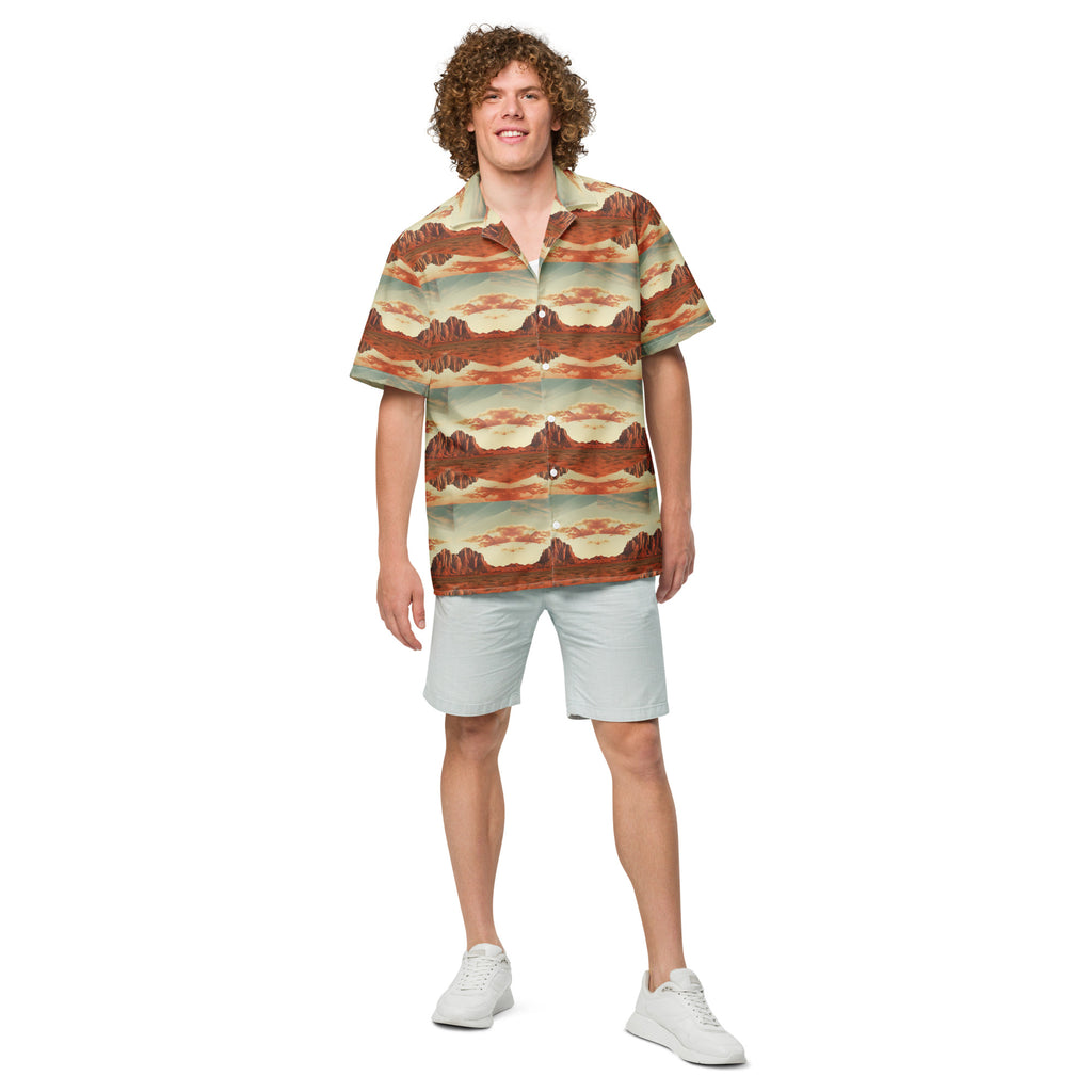 Mr. Arizona Button - Up Shirt | Southwest Desert Shirt - Caster Coast