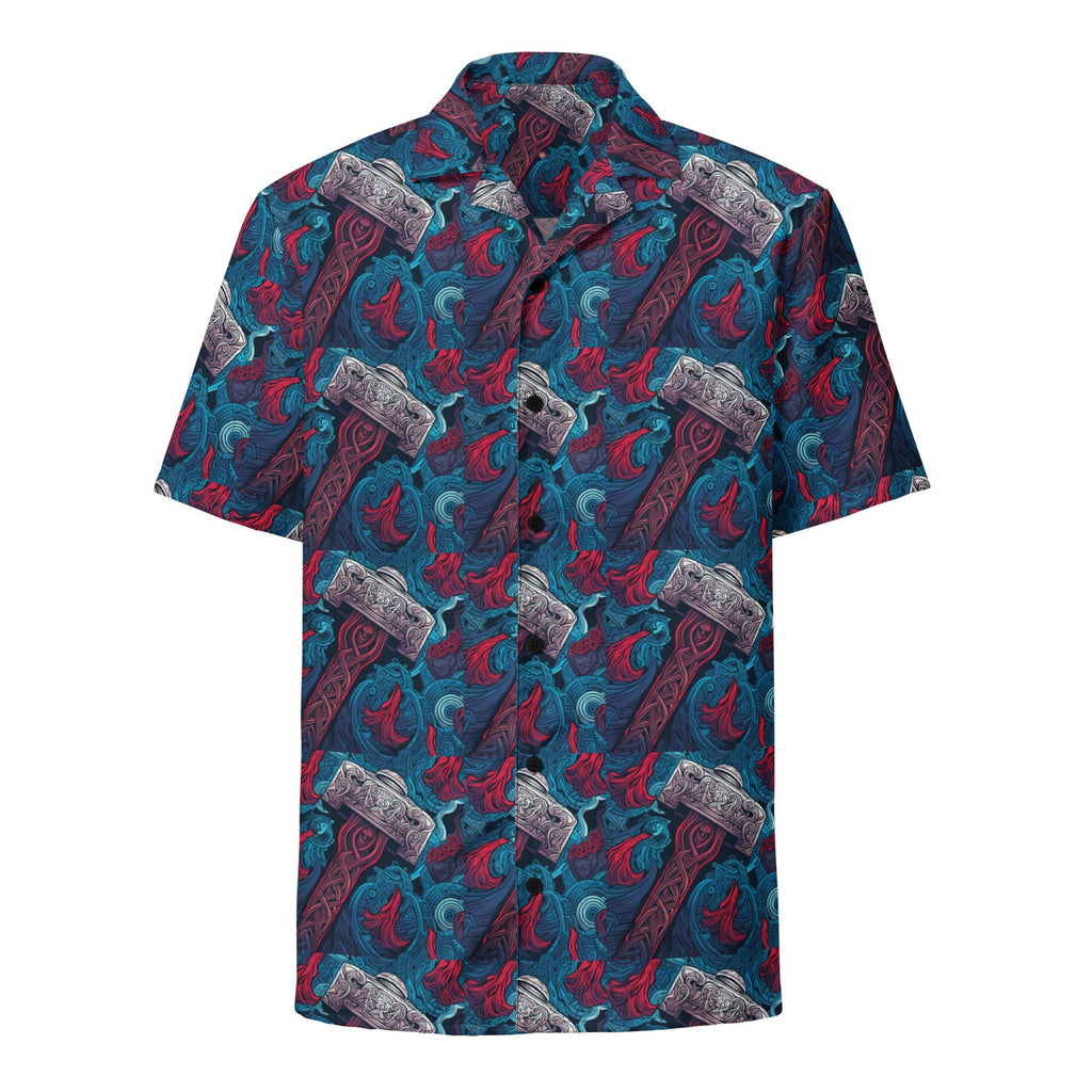 Hammer Time Button - Up Shirt | Retro Hip Hop Shirt - Caster Coast