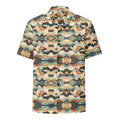 Cloud Wave Button - Up Shirt | Sky & Clouds Shirt - Caster Coast