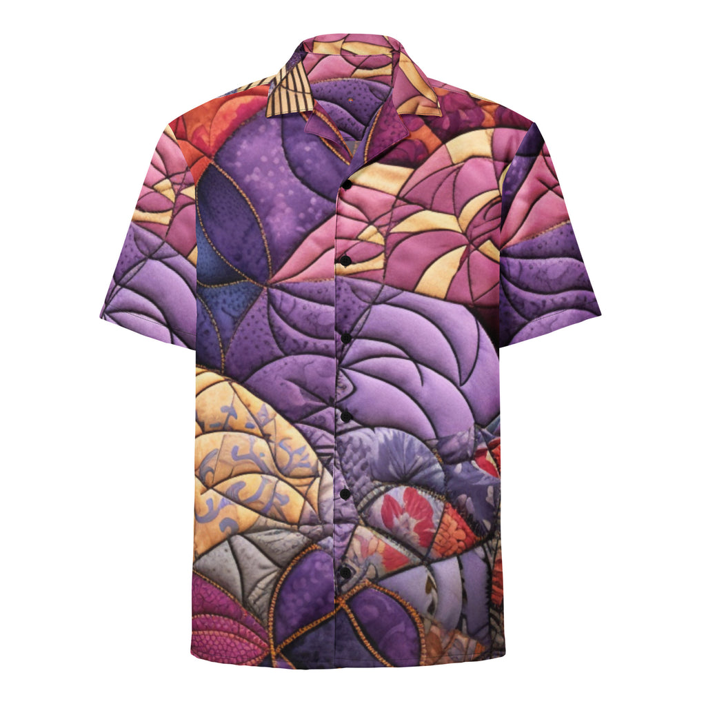 Grandma's Quilted Button - Up Shirt | Cozy Quilt Pattern Shirt - Caster Coast