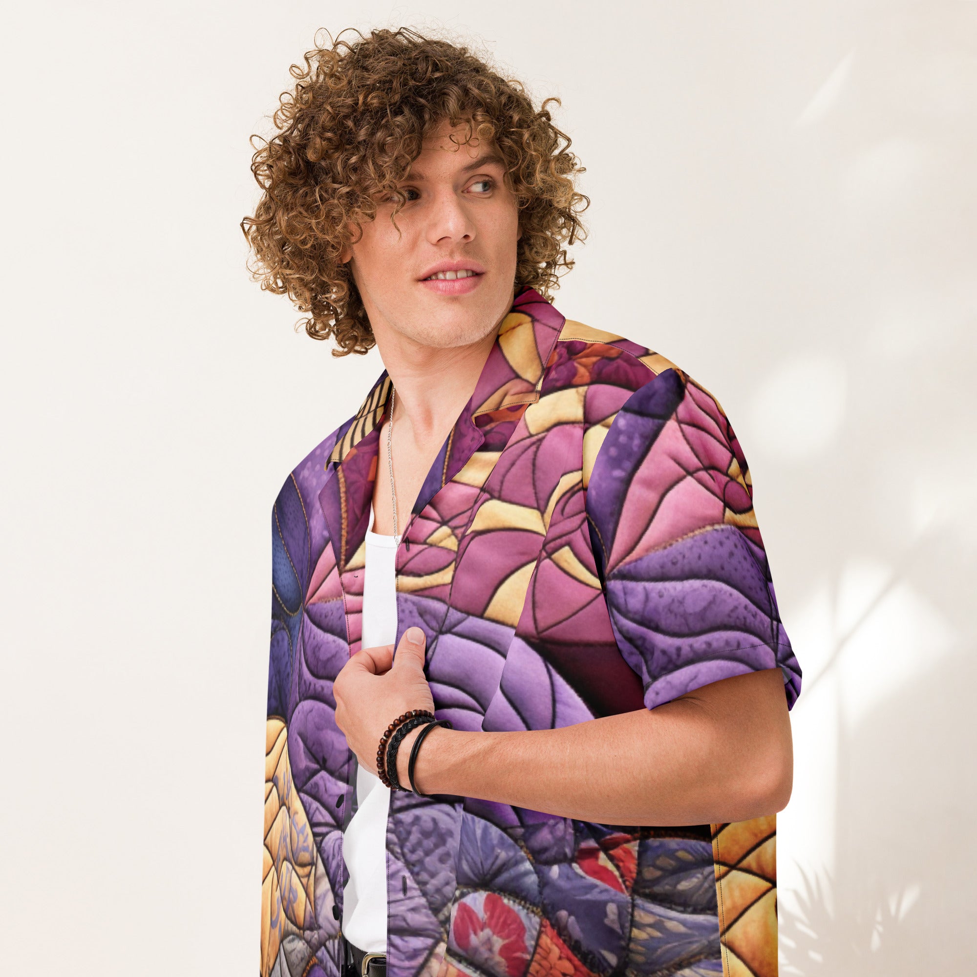 Grandma's Quilted Button - Up Shirt | Cozy Quilt Pattern Shirt - Caster Coast