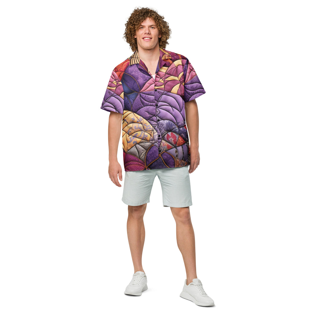 Grandma's Quilted Button - Up Shirt | Cozy Quilt Pattern Shirt - Caster Coast