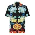 Abstract Gamer Button - Up Shirt | Gaming Art Shirt - Caster Coast
