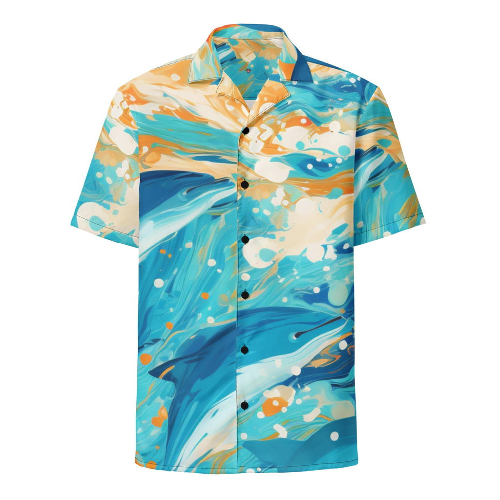 Miami Fan Button - Up Shirt | Football Shirt - Caster Coast