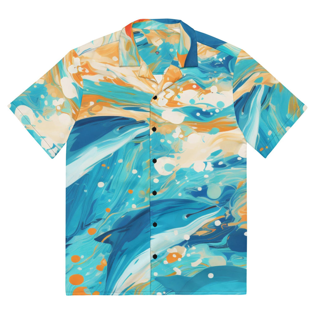 Miami Fan Button - Up Shirt | Football Shirt - Caster Coast