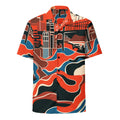 SF Fan Button - Up Shirt | Baseball Shirt - Caster Coast