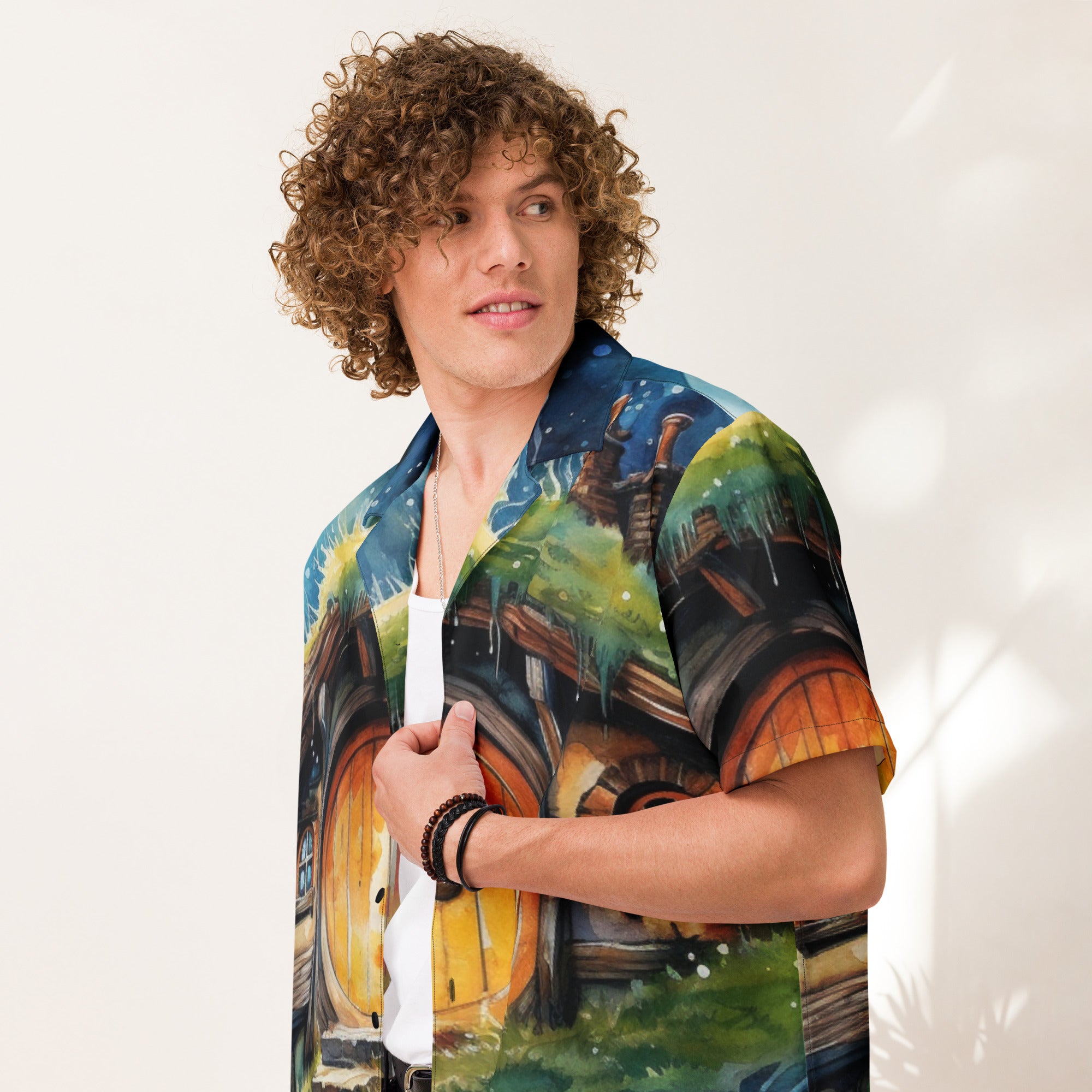 Hobbit House Unisex button shirt - Caster Coast