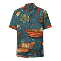 Gone Fishing Button - Up Shirt | Fishing Dad Shirt - Caster Coast