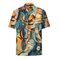 The Cubist Curveball Button - Up | Artistic Baseball Shirt for Geek Dads - Caster Coast