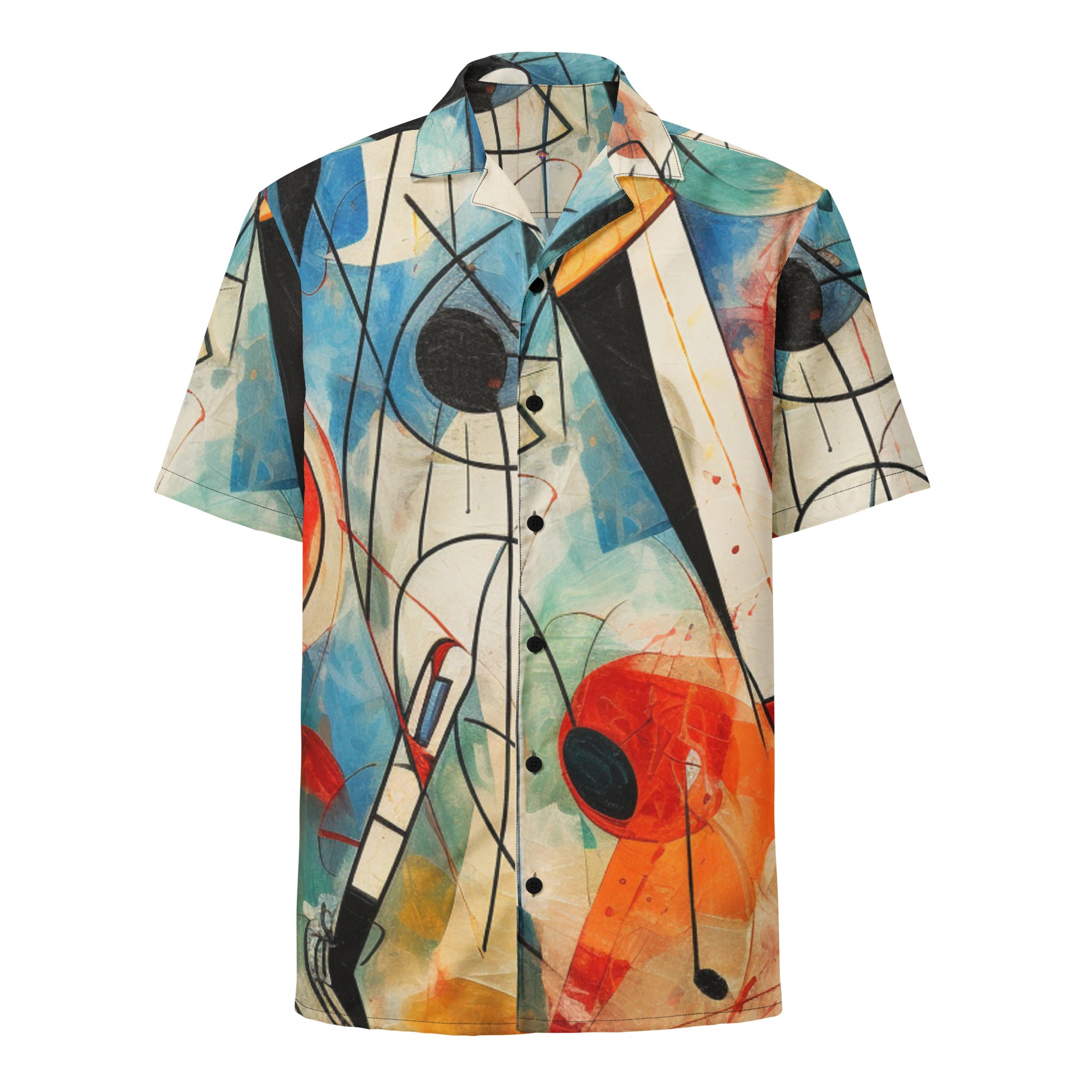 Play Ball Button-Up Shirt | AI Art Baseball Shirt