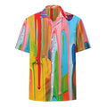 Dripping Paint Unisex button shirt - Caster Coast