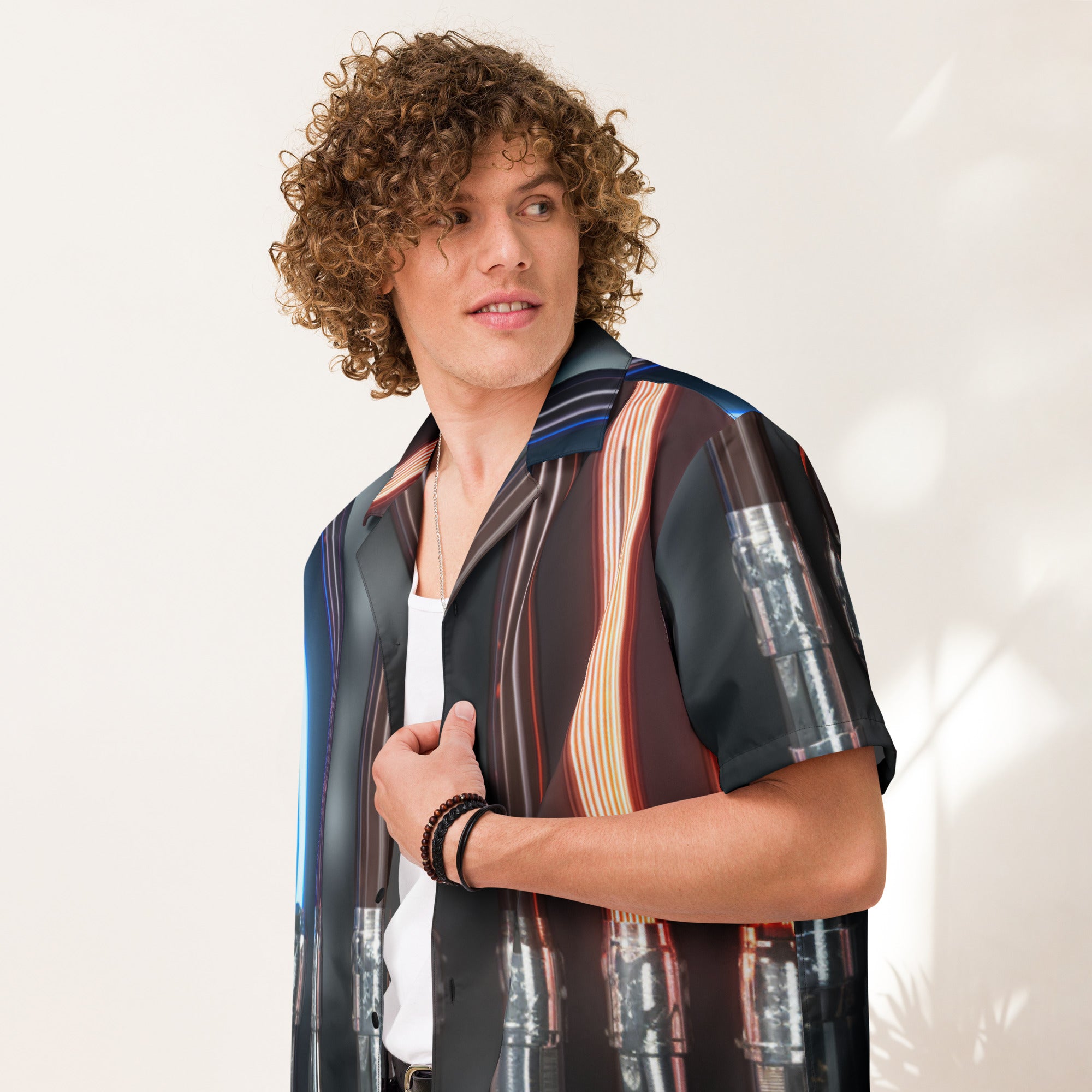 Lightsaber Collection Button - Up | Star Wars Inspired Shirt for Men - Caster Coast