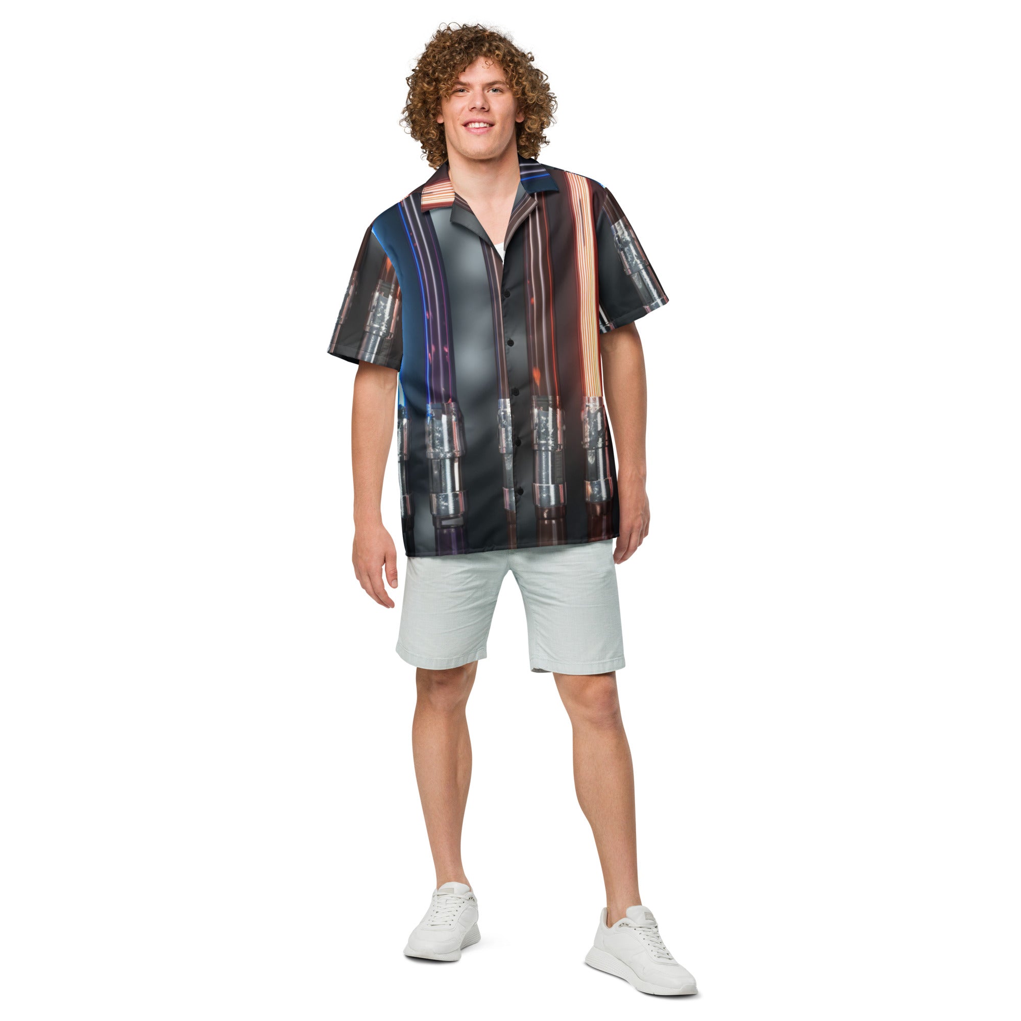 Lightsaber Collection Button - Up | Star Wars Inspired Shirt for Men - Caster Coast