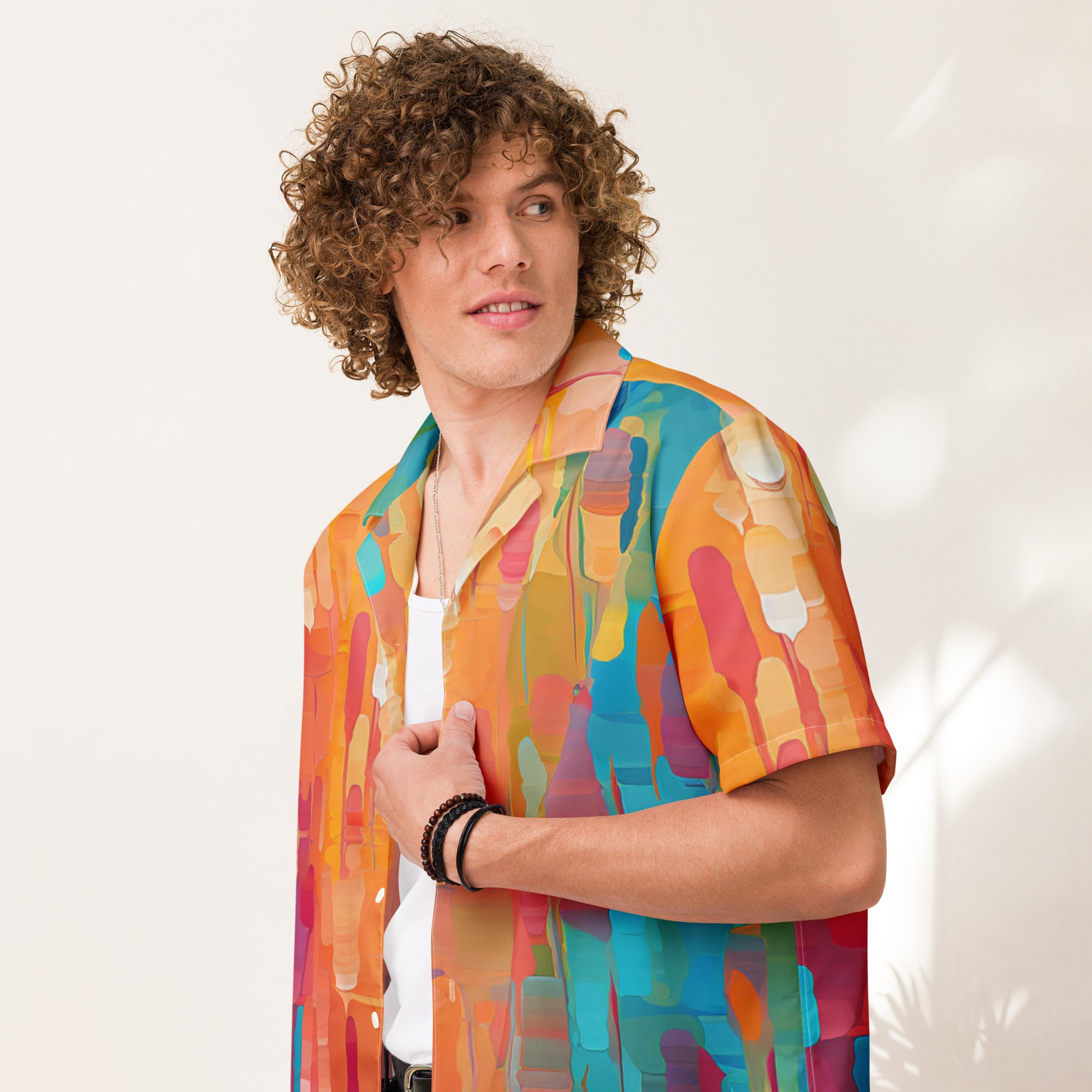 Epic Drip Gamer Button - Up | Legendary Cosmetic Skin Shirt - Caster Coast