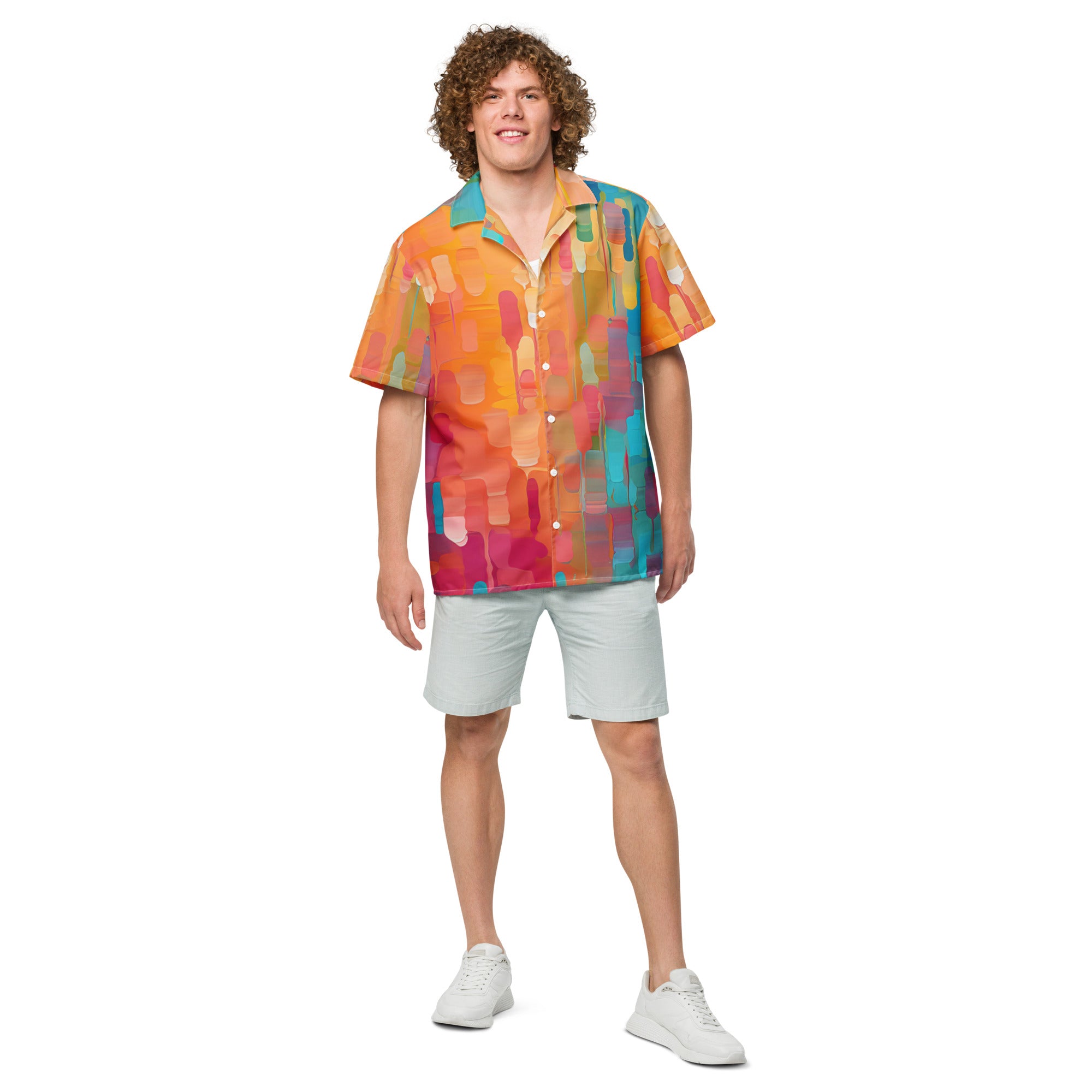 Epic Drip Gamer Button - Up | Legendary Cosmetic Skin Shirt - Caster Coast