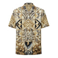 Ornate Chessboard Button - Up Shirt | Chess Pattern Shirt - Caster Coast