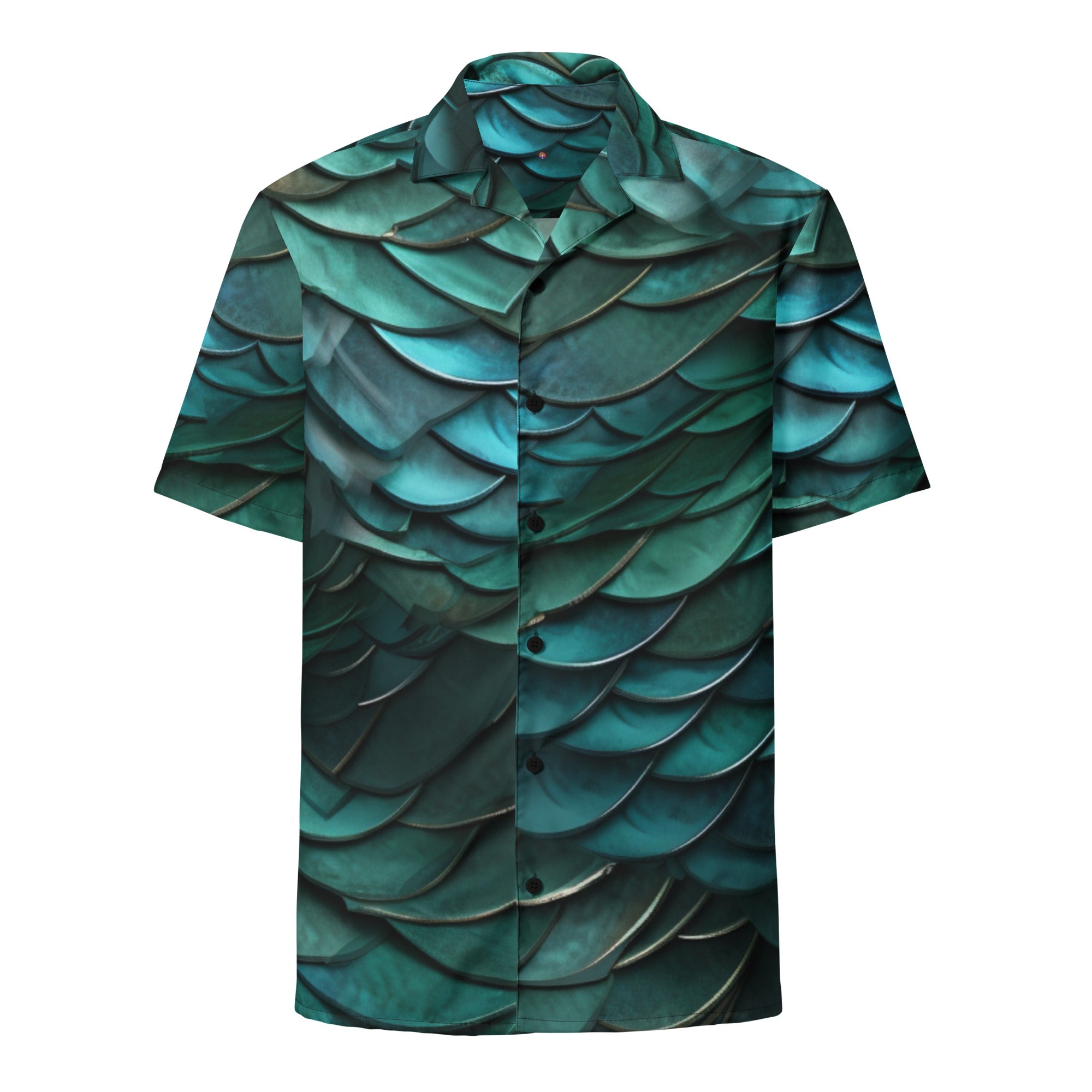 Dragonscale Armor Unisex button shirt - Caster Coast