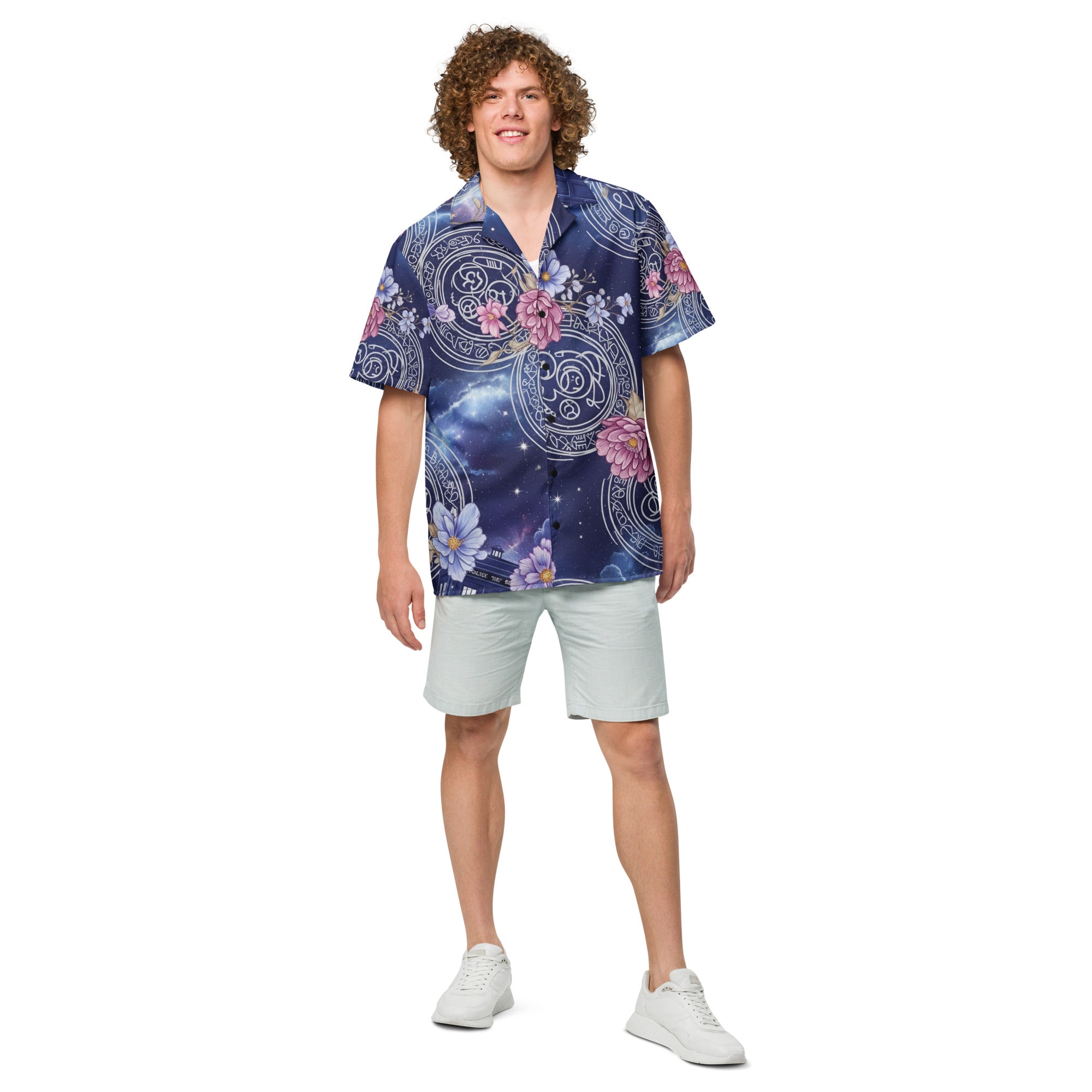 Wizard's Spellbook Button - Up Shirt | D&D Arcane Apparel - Caster Coast