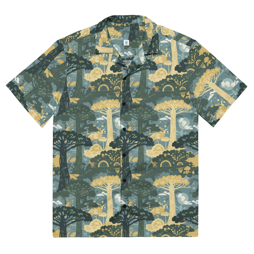 Endor Forest Moon Button - Up | Star Wars Ewok Village Shirt - Caster Coast