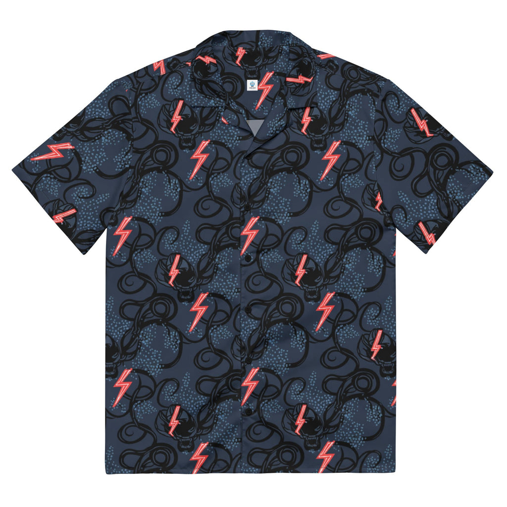 The Upside Down Button - Up Shirt | Stranger Things Inspired Hawkins Apparel - Caster Coast